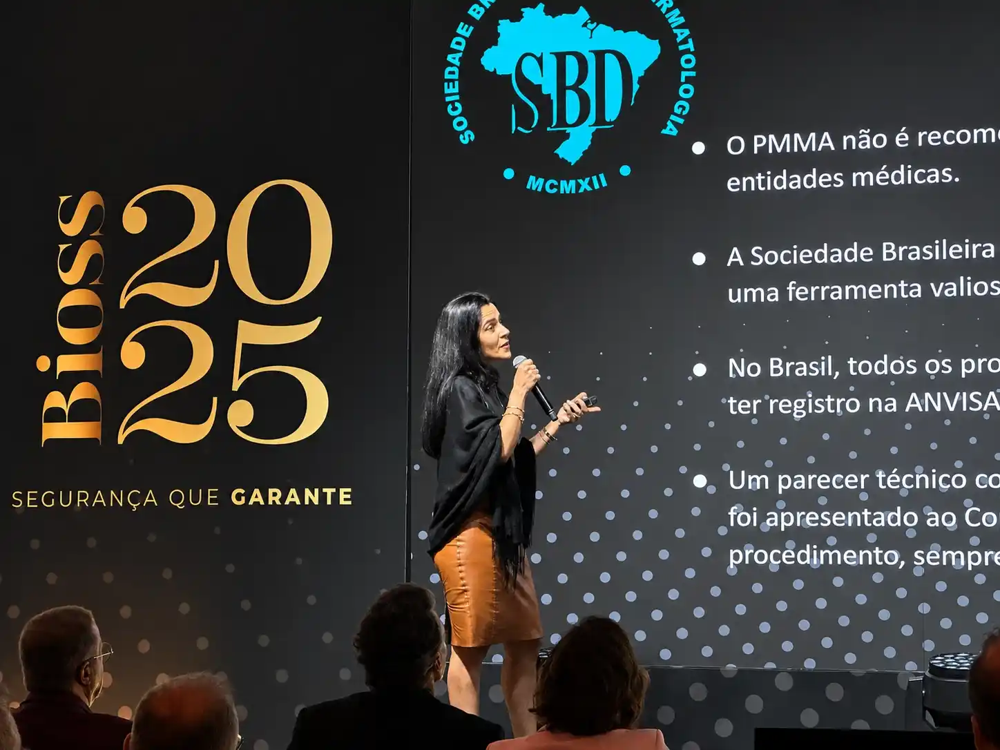 Congresso principal no Palco SBD